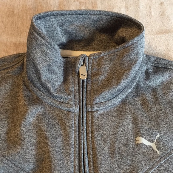 Gray Puma Track Jacket - Picture 2 of 6